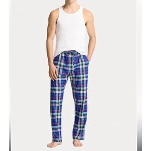 MENS POLO RALPH LAUREN SZ LRG LOUNGE / PAJAMA PANTS~MULTICOLOR PLAID~NWT